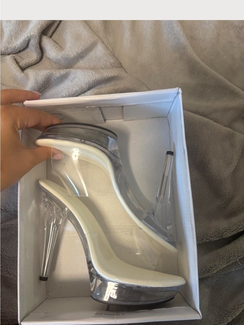 Clear Heels